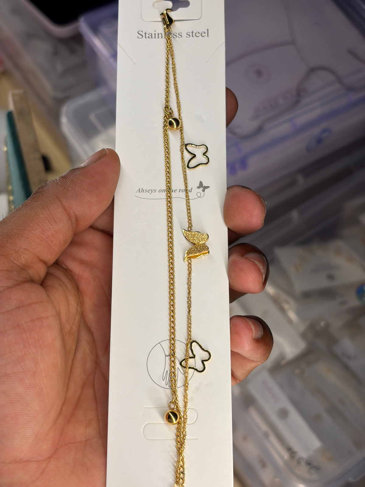 Butterfly bracelet