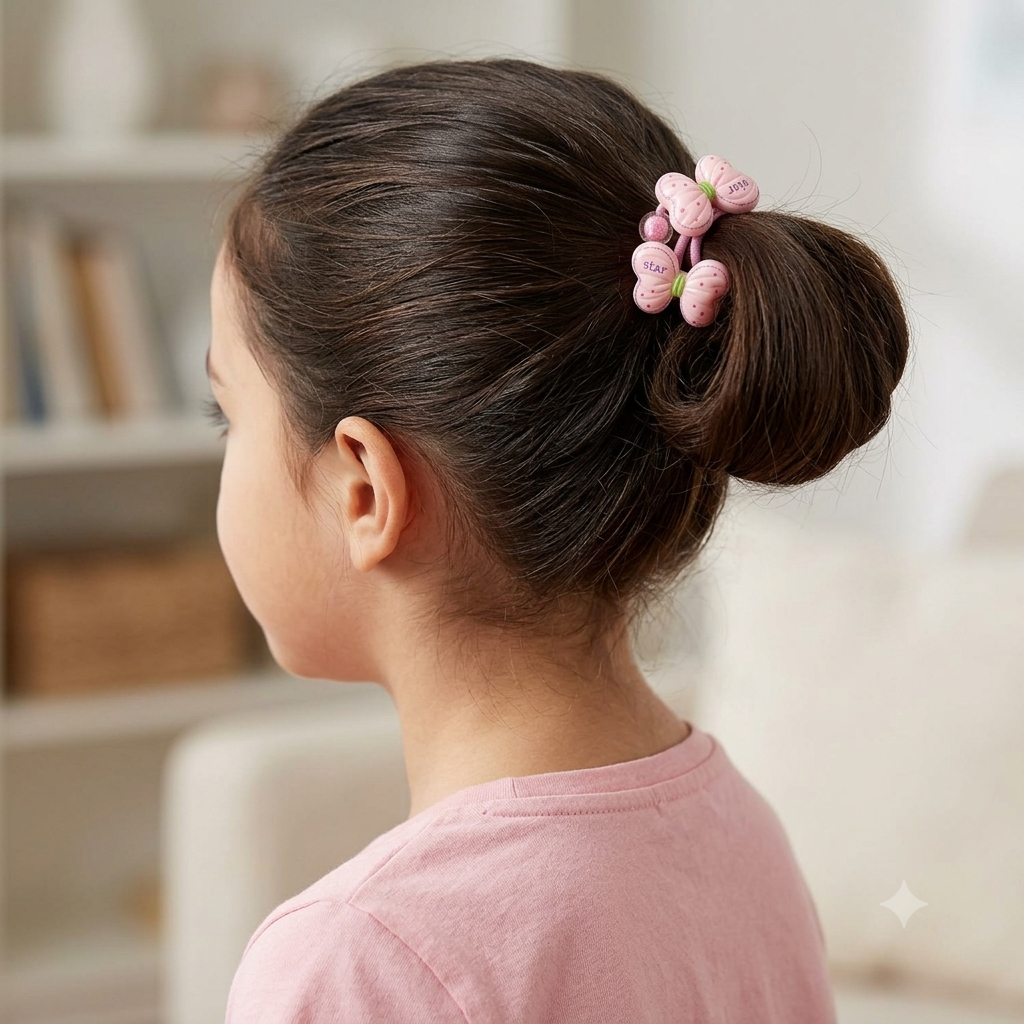 Adorable Butterfly "Star" Hair Tie Set (2×5 pieces)