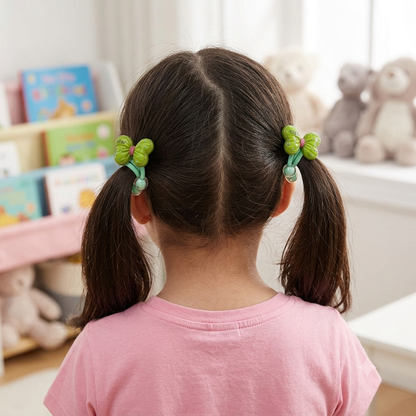 Adorable Butterfly "Star" Hair Tie Set (2×5 pieces)