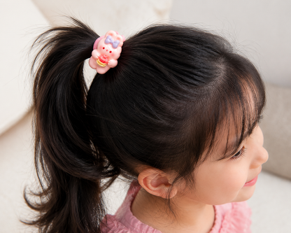 Kawaii Bunny Hair Tie Collection (2×5 pieces)