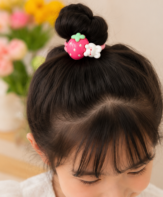 Kawaii Bunny Hair Tie Collection (2×5 pieces)