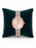 Revolt Women's Rose Gold &amp; Silver Analog Watch
