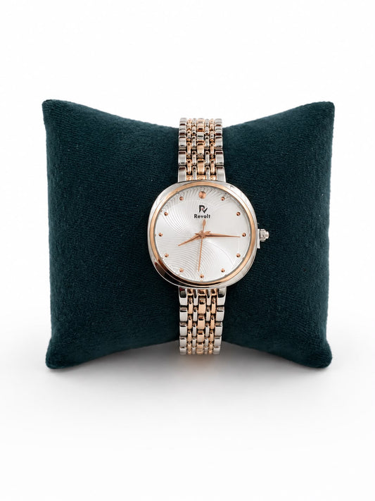 Revolt Women's Rose Gold Analog Watch