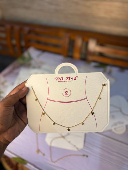 Celestial Charm Gold Hip Chain (Kamarbandh)