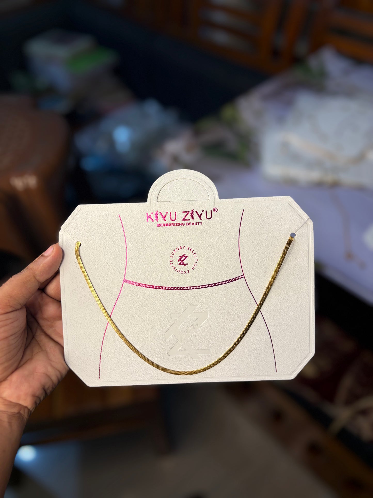 Minimalist Gold Snake Chain / Hip Chain