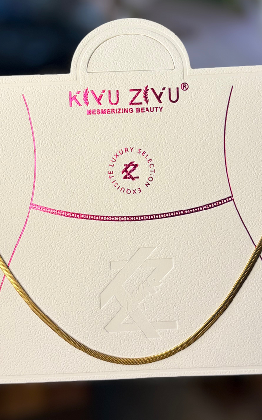 Minimalist Gold Snake Chain / Hip Chain