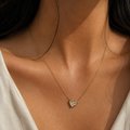 Heart Crystal Pendant Necklace