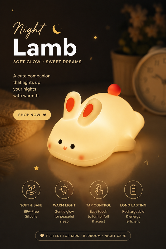 Bunny Squishy – Kawaii Stress Relief Toy 🐰