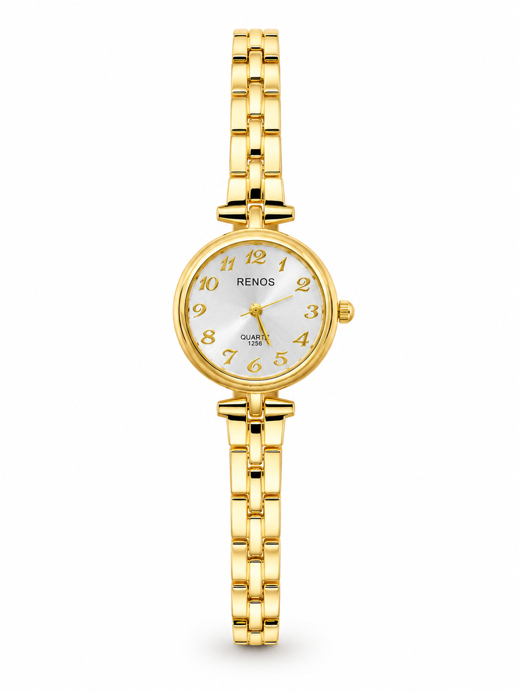 RENOS Gold-Tone Quartz Bracelet Watch